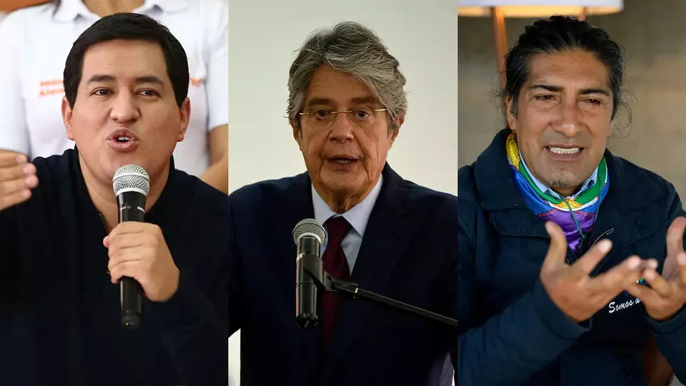 Arauz y Lasso pasan a la segunda vuelta en las elecciones de Ecuador, mientras que Yaku Pérez habla de fraude