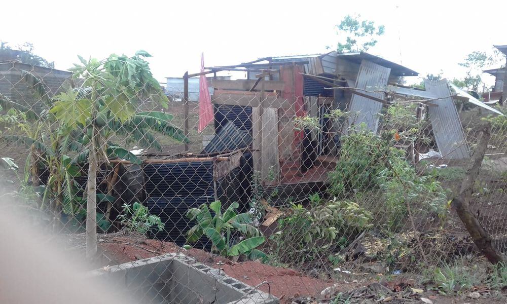 Un centenar de afectados por vendaval en Arraiján