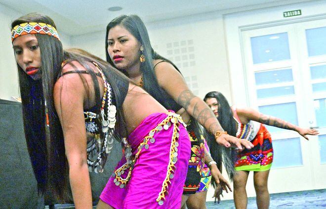 Indígenas panameños celebran el 'V festival de arte dule'