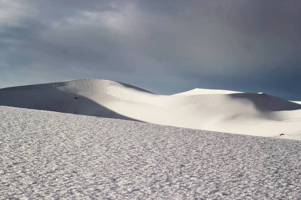 ¡AUNQUE USTED NO LO CREA! La nieve cubre hasta el desierto del Sahara