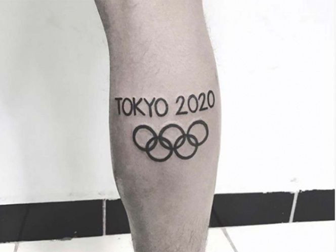 Se tatuó Tokyo 2020 y ahora pide ayuda