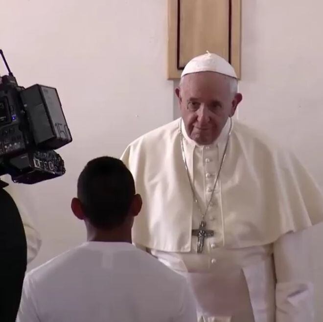 Recibió libertad condicional joven que confesó su testimonio al Papa