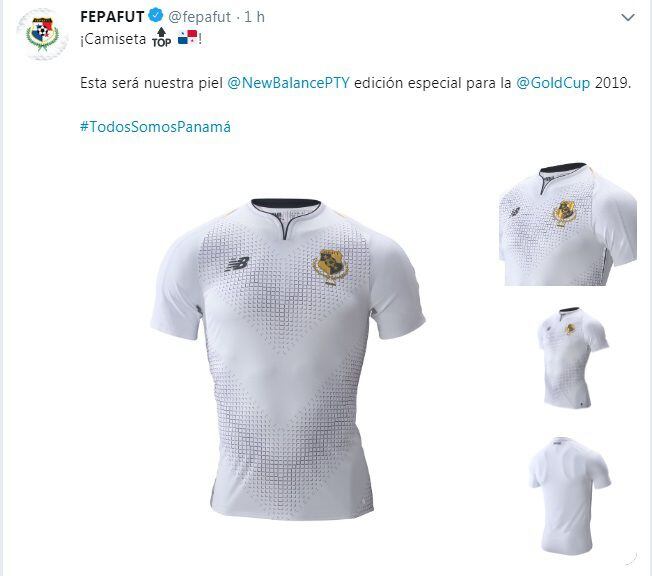 ¿Qué tal? Esta es la nueva camiseta de Panamá para Copa Oro