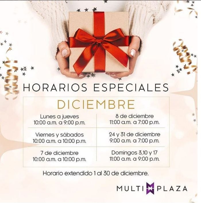 ¡TE INTERESA! Estos son los horarios decembrinos de los 'malls' de Panamá