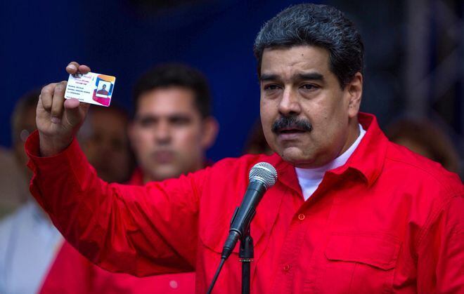 El vicepresidente del partido Chavista pide dinero para campaña de Maduro