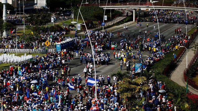 Miles de jóvenes se preparan para recibir al Papa en Panamá