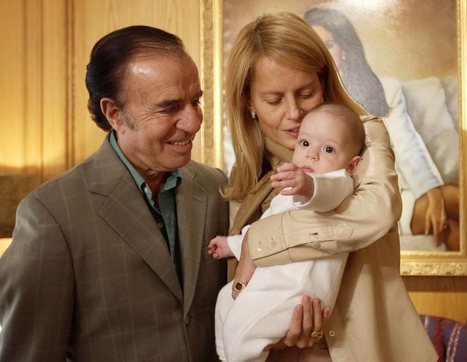 Hijo de Carlos Menem y Cecilia Bolocco será operado de tumor cerebral