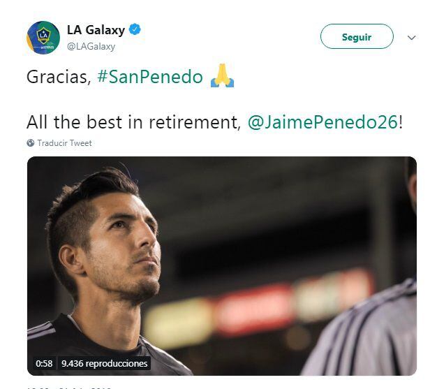 LA Galaxy recuerda a San Penedo y anuncia fichaje de otro panameño