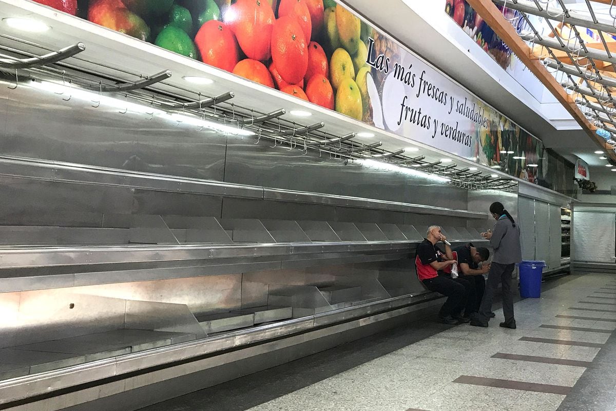 Las desoladoras imágenes de los supermercados de Venezuela