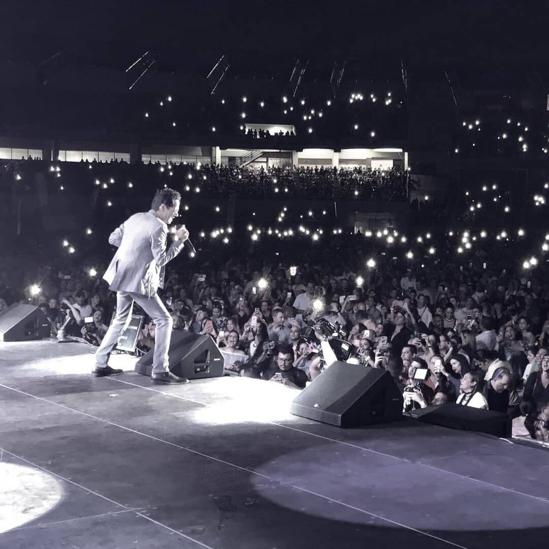 Marc Anthony agradeció a los panameños por asistir a su concierto