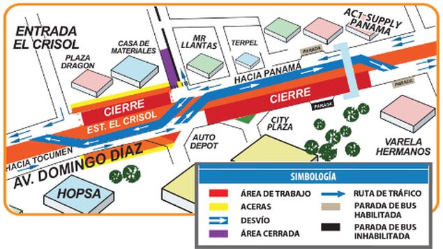 ¡ATENTOS! Desvíos en El Crisol por trabajos de la Línea 2 del Metro 