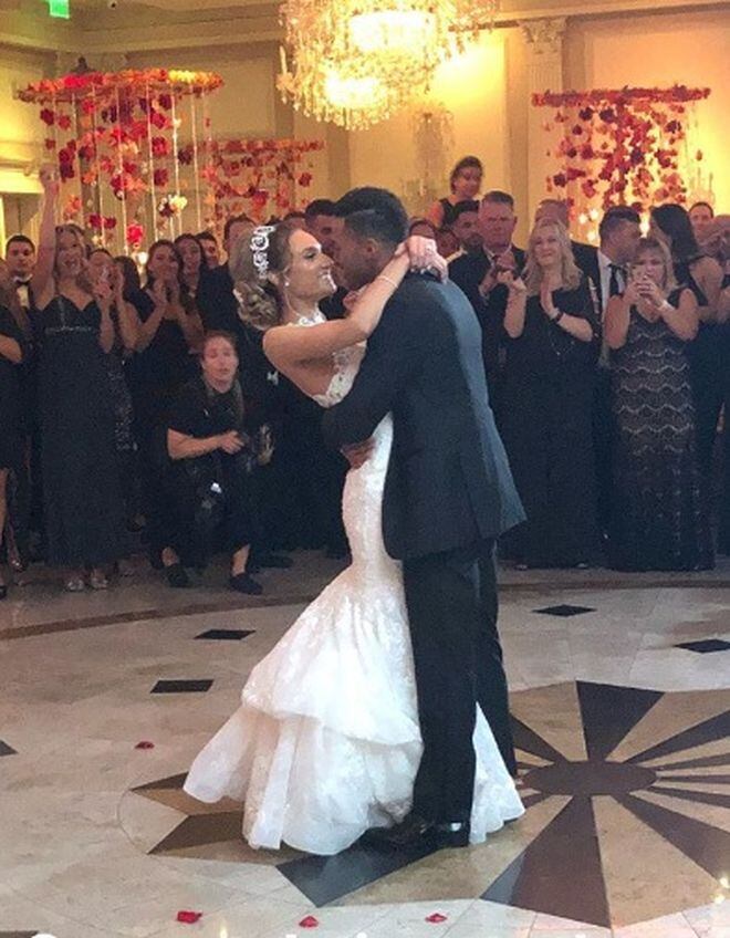 Se casa Mariano Rivera Jr. y bailaron hasta 'La Rusa' de Mr.Saik | Video+Fotos