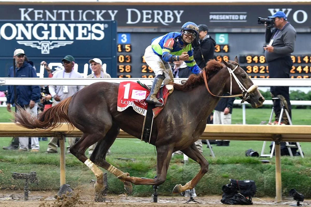 Luis Saez Kentucky Derby 2024 Lanie Mirelle