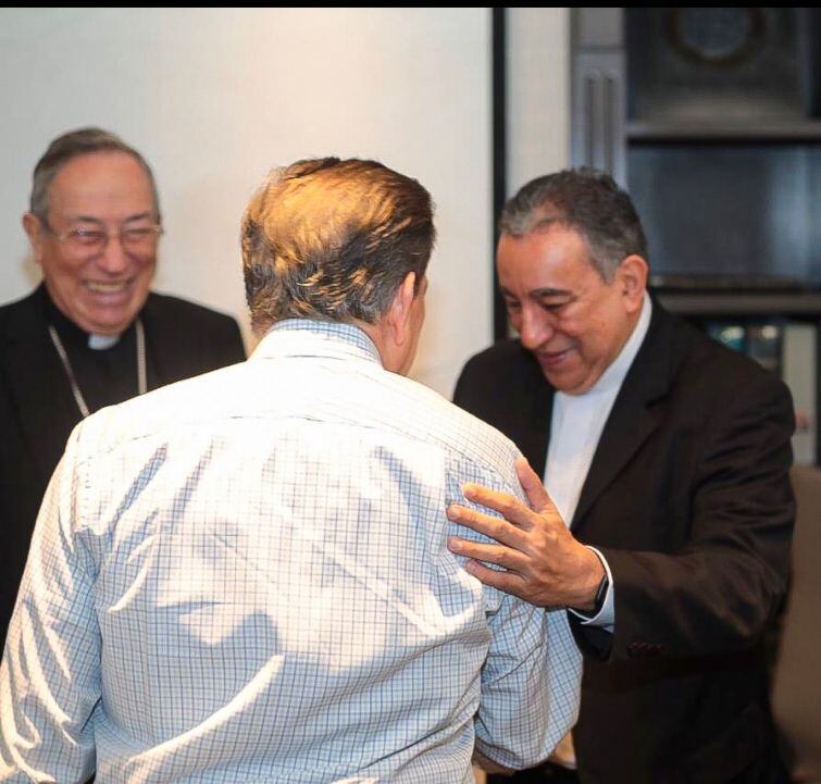 Nito Cortizo se reúne con lideres católicos