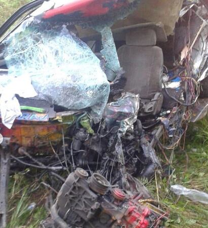 Patrulla involucrado en aparatoso accidente. Un muerto