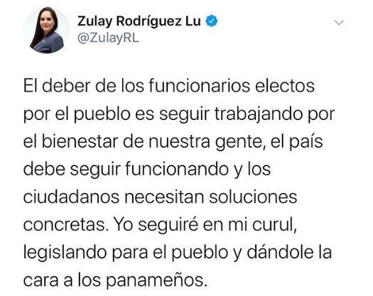 Coronavirus. Ministra de Salud le llama la atención a la diputada Zulay Rodríguez. Ella responde. Video