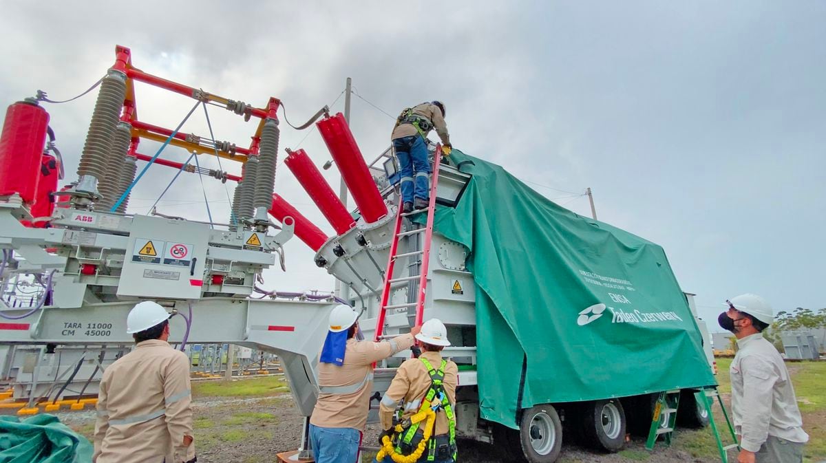 Llega a Panamá el primer transformador móvil de potencia de alta tensión (115 kV)