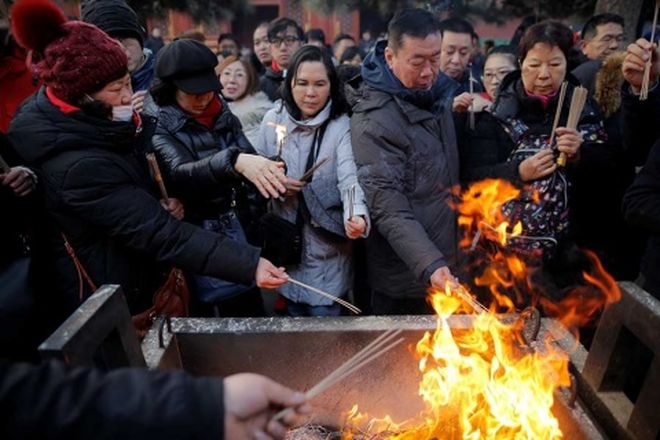 Así celebra China la llegada del Año del Cerdo