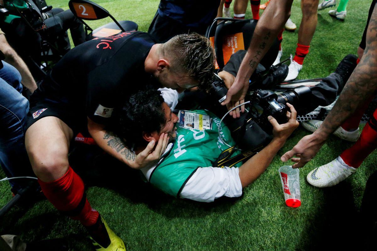Fotógrafo revela cómo vivió el gol de Croacia