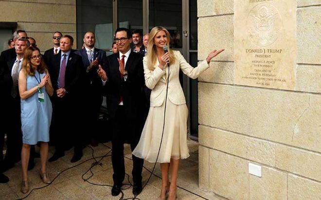 Inaugura EU embajada en Jerusalén entre un baño de sangre