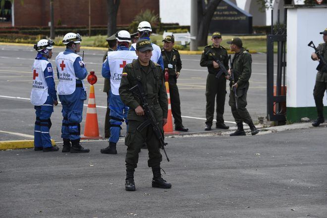 Panameños heridos en atentado a escuela de Cadetes de la Policía en Colombia