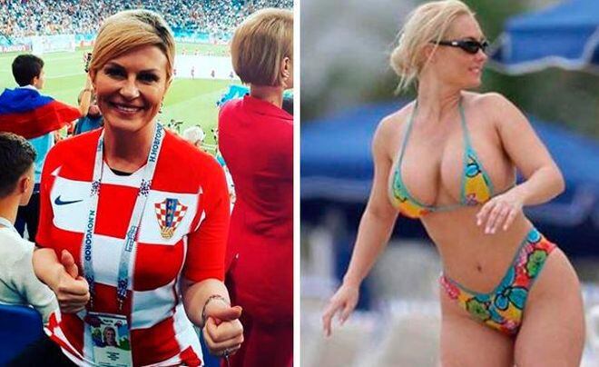 Fotos en bikini de la presidenta de Croacia son falsas, esta es la historia real