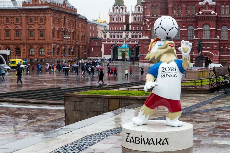 Así como pasó en Panamá en Rusia se robaron la estatua de dos metros de Zabivaka
