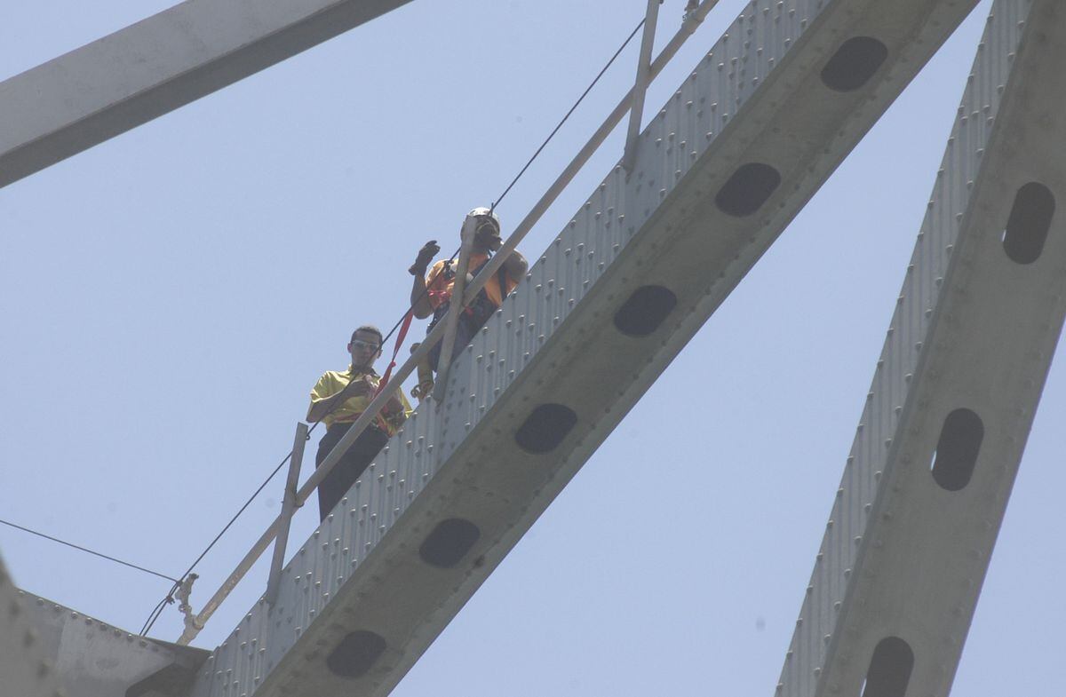 La exmujer y cámaras del C-5 evitaron que despechado saltara del Puente de las Américas