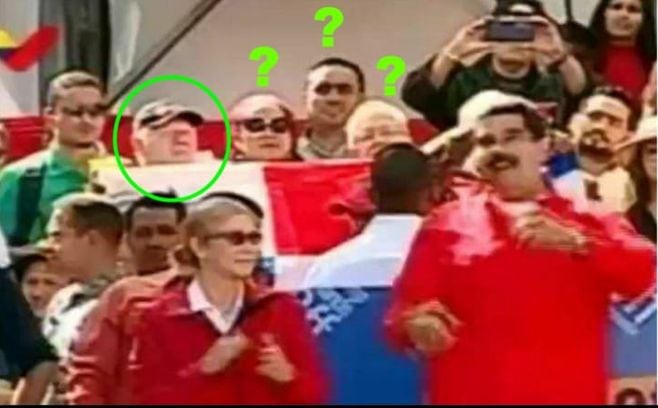 Lo último.Rastrean y descubren presuntos responsables de bandera con Maduro
