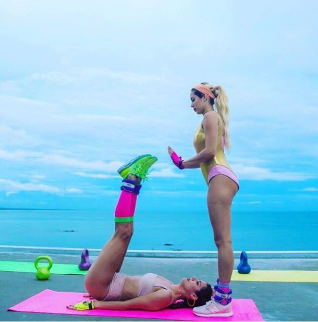 Dementiev, Sonia y Delany lanzan página de ejercicios para entrenar a mujeres