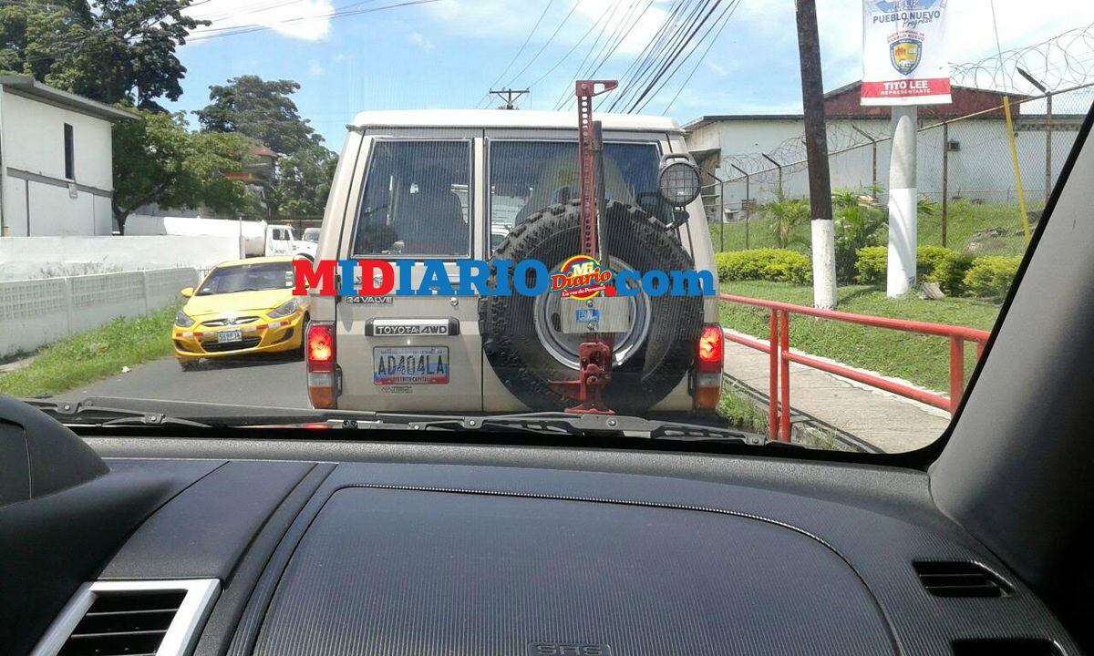 ¿Autos pueden circular en Panamá con placa venezolana?