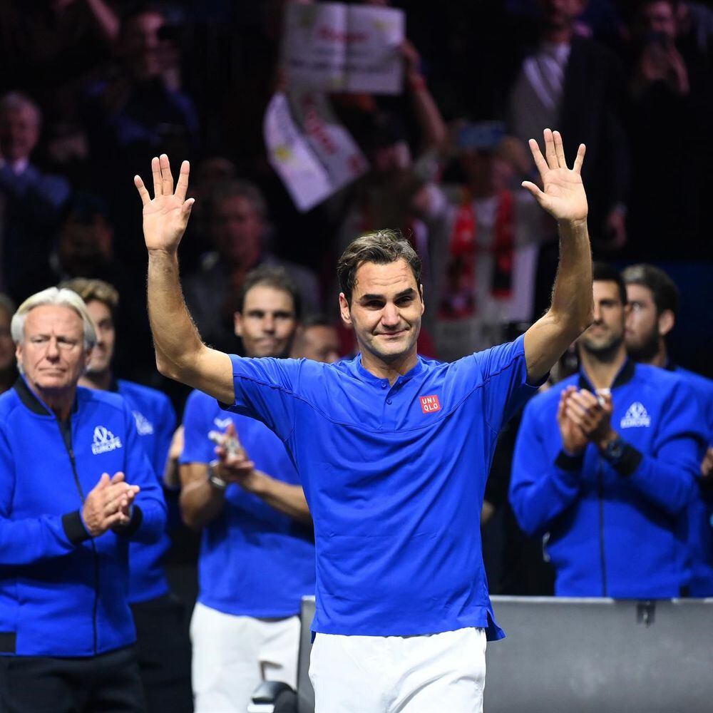 Imposible no llorar. Roger Federer jugó su último partido de tenis
