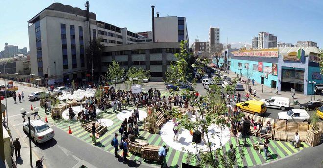Realizan un experimento urbano ciudadano inédito en la Peatonal 