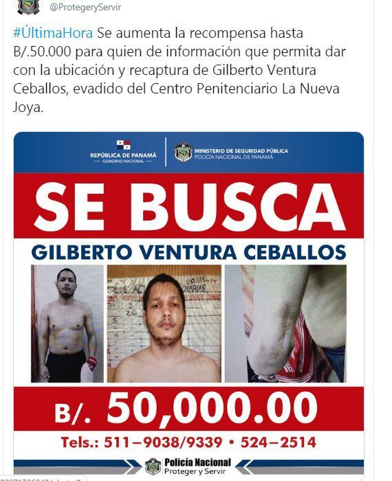 Ventura Ceballos cortó barrotes y saltó la cerca del penal. Revelan más detalles de la fuga