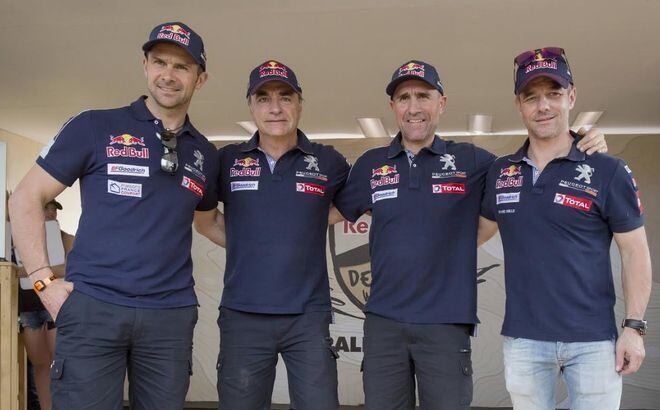 El Team Peugeot Total está listo para ir por el Dakar 2018
