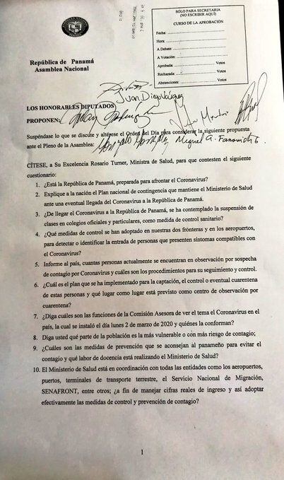 Diputados aprueban citar a la ministra de Salud Rosario Turner para cuestionarla por el Coronavirus