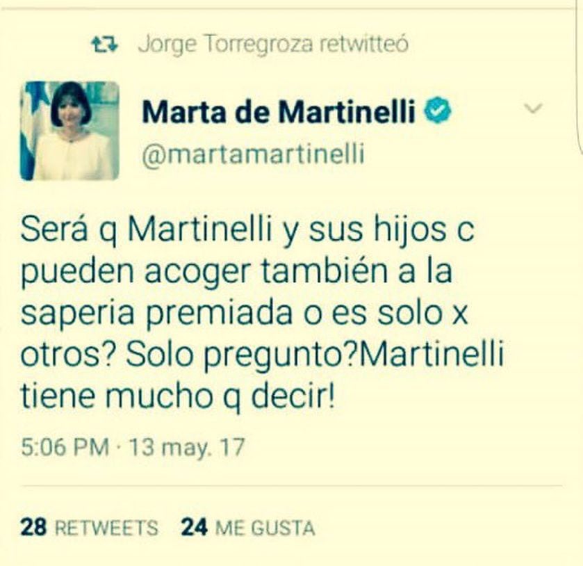¡JESÚS, ALABAO! Marta advierte que llegó la hora de que Martinelli cante