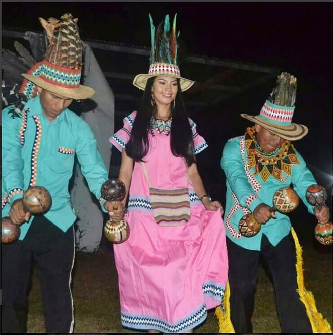 ¡DIZQUE QUE ES VENEZOLANA!Aclaran origen real de candidata indígena de Srta. Pmá