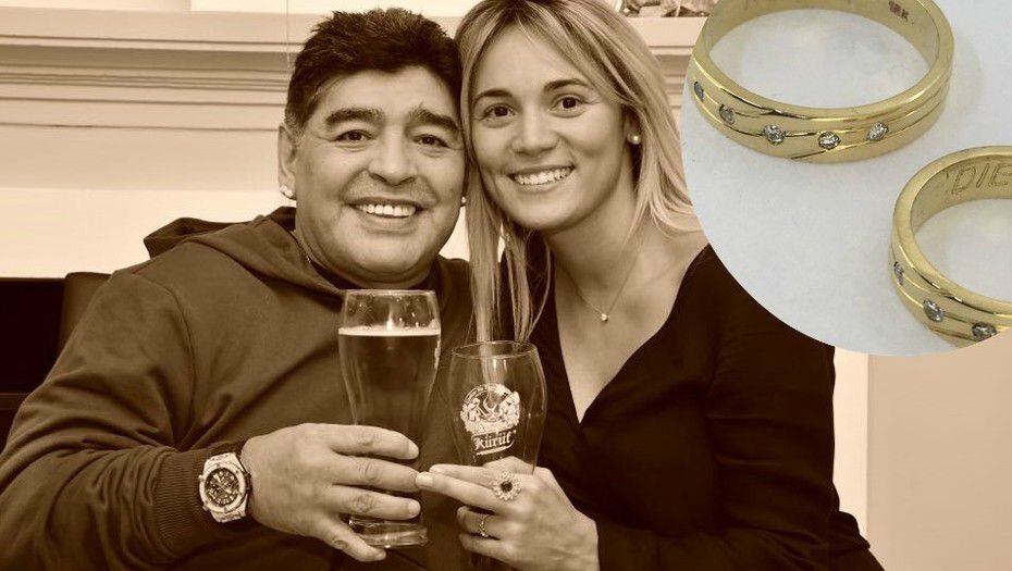 Maradona podría estar a punto de casarse con su novia de 28 años