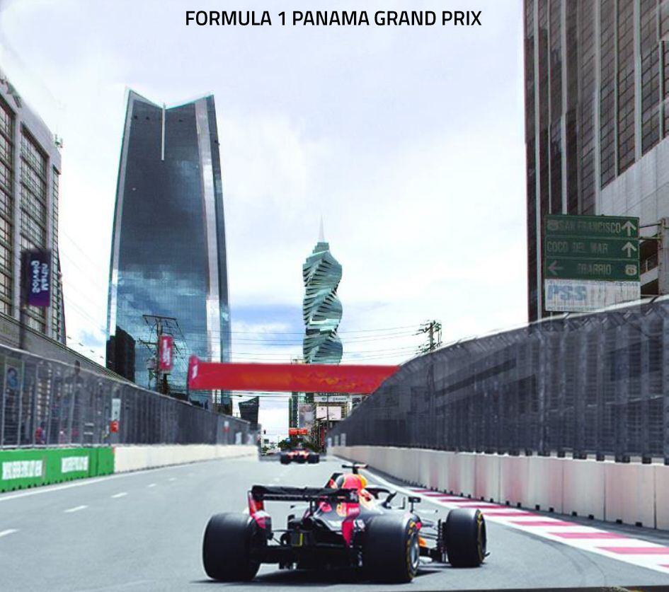 Circula estudio de factibilidad para que Fórmula 1 se corra en Panamá
