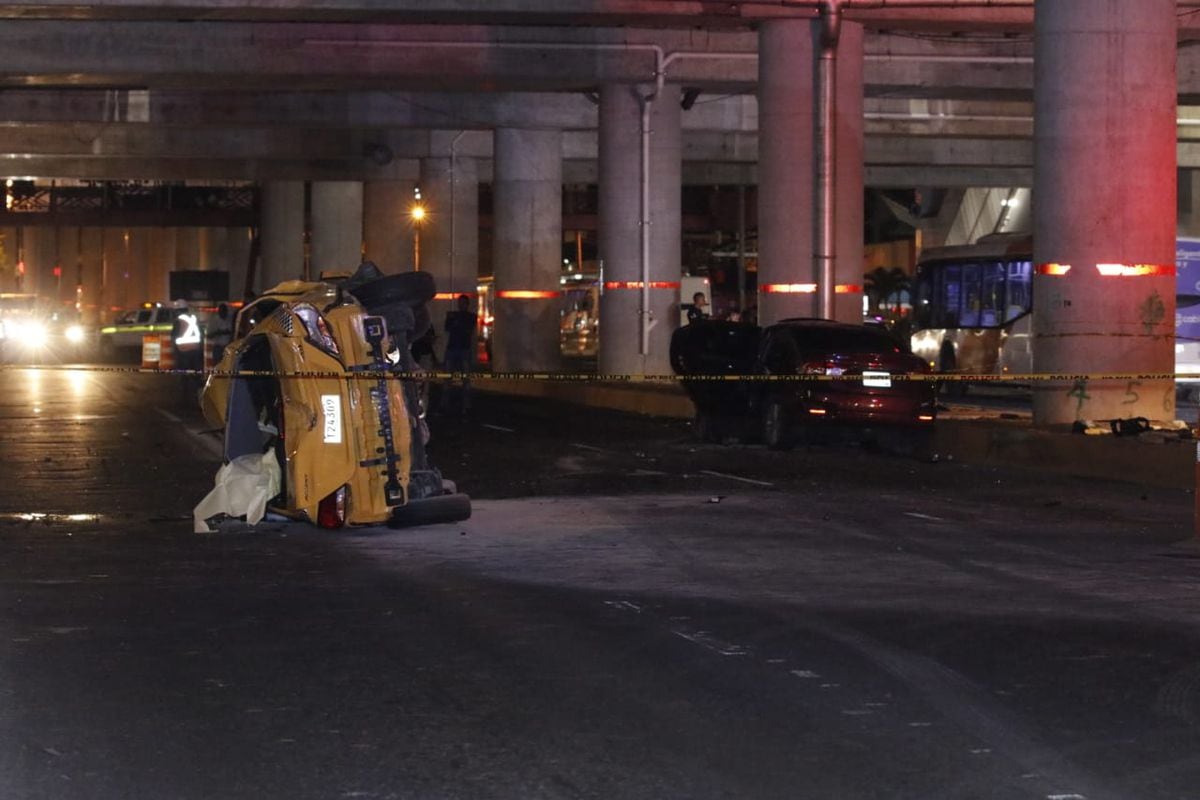 Cinco muertos y dos heridos tras colisión en la avenida Domingo Díaz. Video