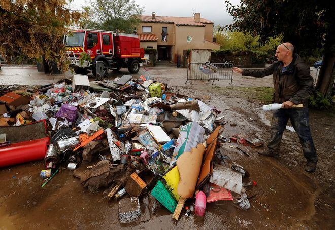12 muertos, destrucción y caos provoca un día de lluvia intensa en Francia