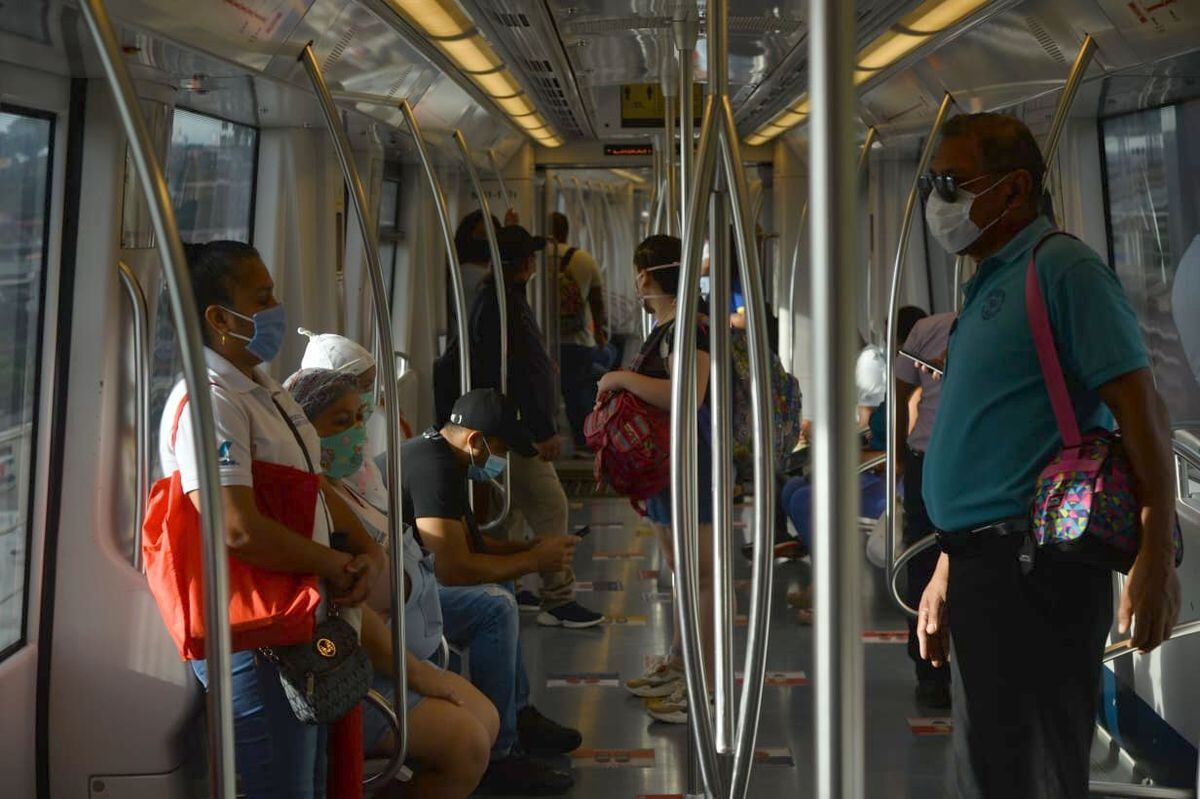 Metro de Panamá aumenta el uso de vagones y torniquetes para asegurar el bienestar de sus pasajeros