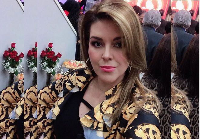 Alicia Machado sufre aparatosa caída en pleno show televisivo
