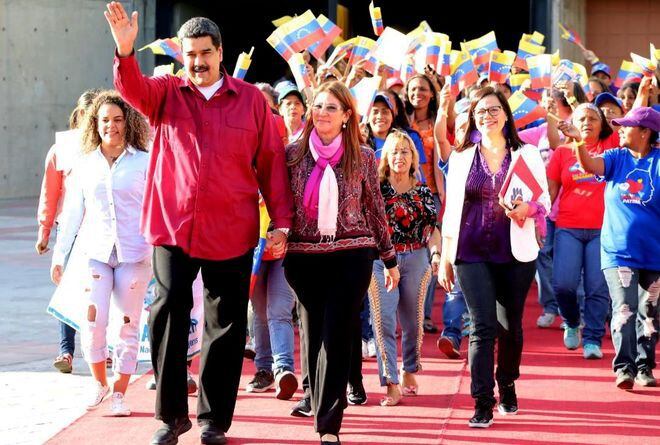 El vicepresidente del partido Chavista pide dinero para campaña de Maduro