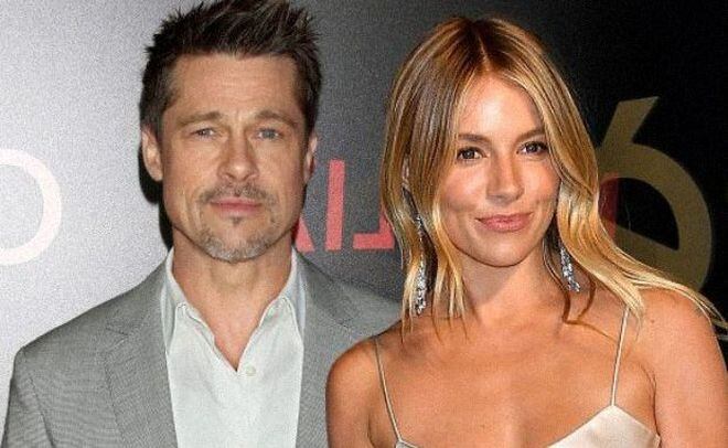 Brad Pitt podría en breve asumir su romance con Sienna Miller