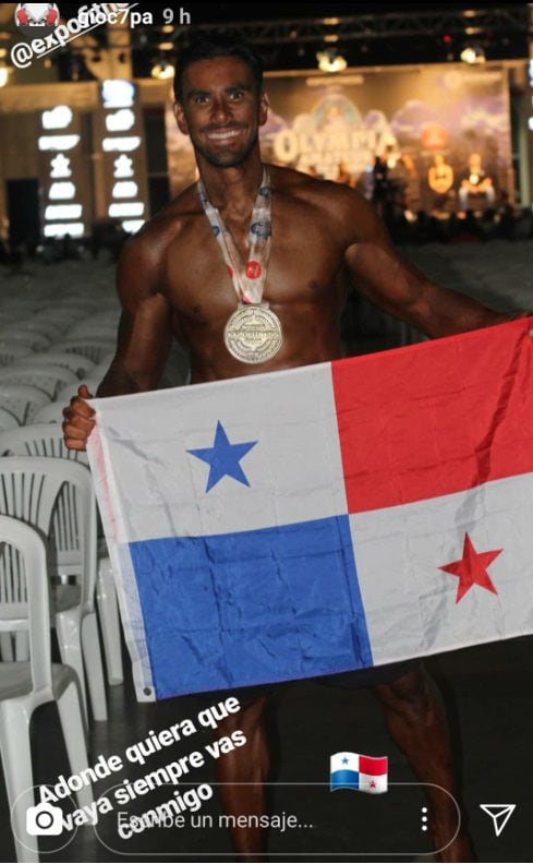 El ex Calle7 Gio Dorati alcanza el oro en concurso de fisiculturismo en Colombia