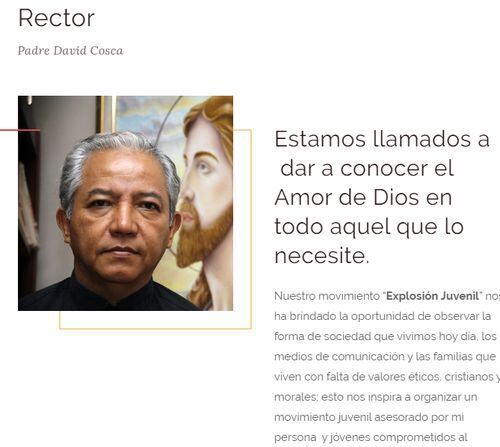 David Cosca se perderá la JMJ. ¿Preguntan dónde está?