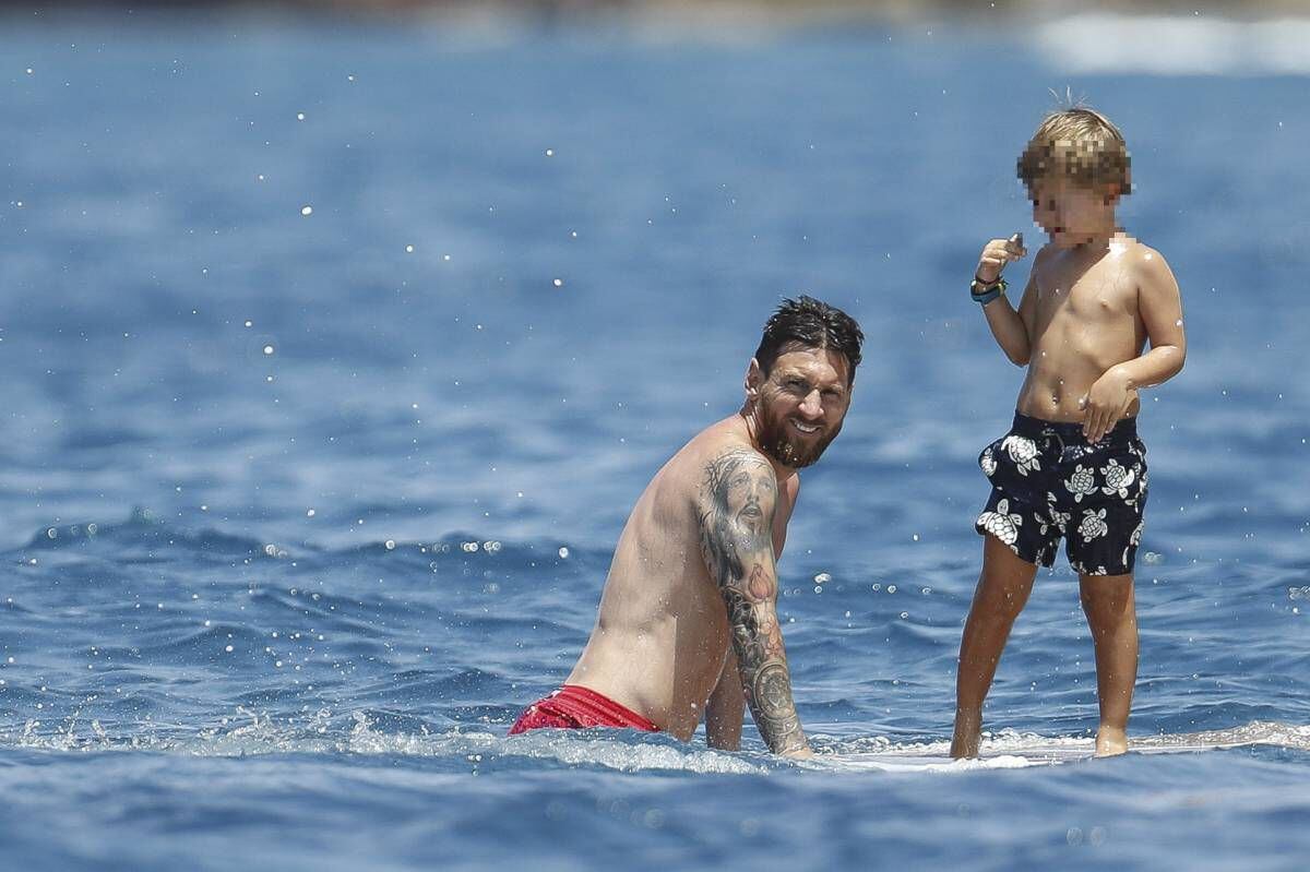 Messi deja el Mundial atrás y se recarga en Ibiza acompañado de su familia