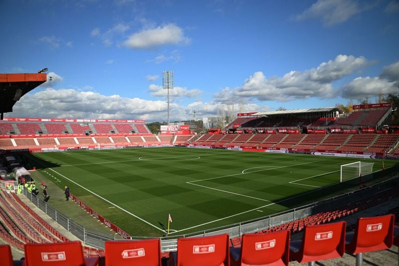 Montilivi, el estadio del Girona FC, se prepara para recibir partidos de la Champions League